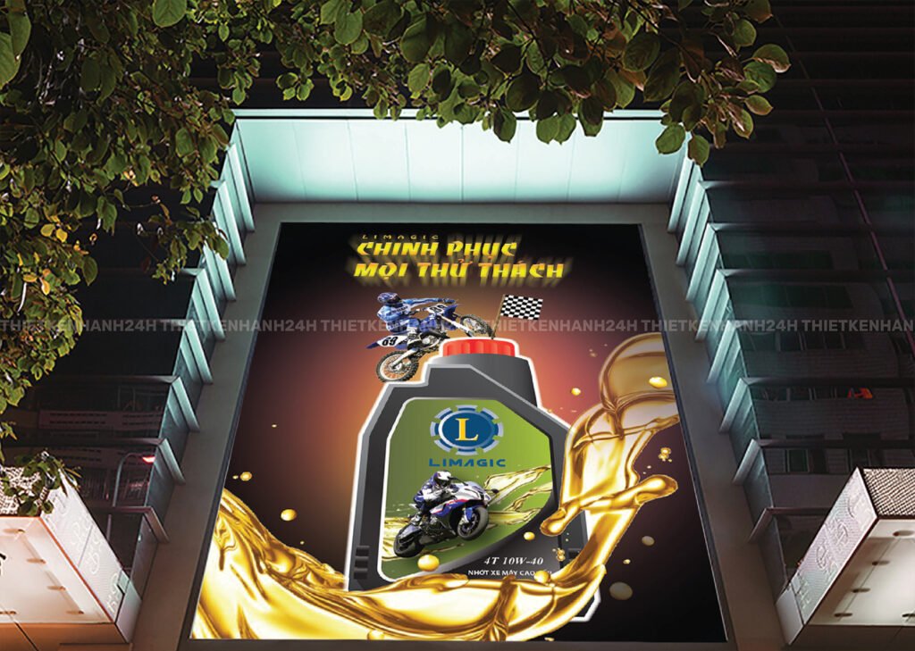 Poster quảng cáo thương hiệu