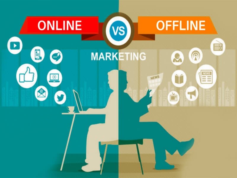 Sự Khác Nhau Giữa Marketing Online Và Offline