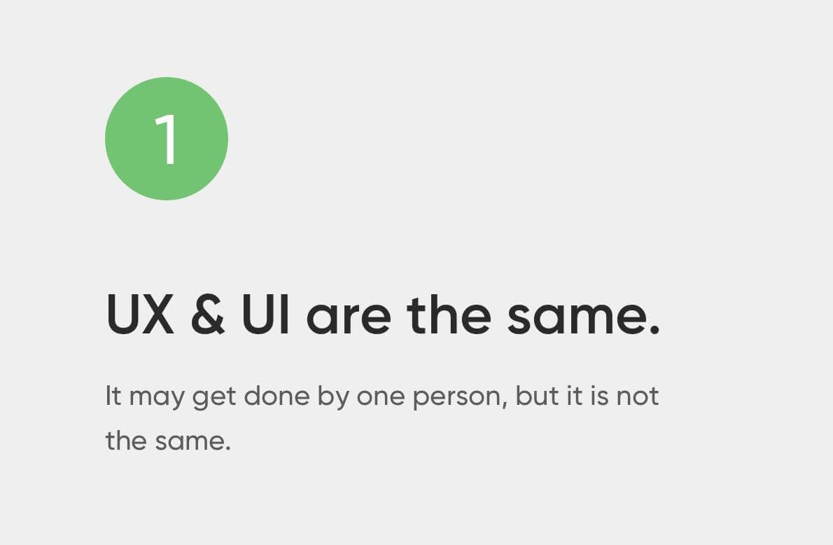 7 Hiểu Lầm Phổ Biến Về UX.UI Design