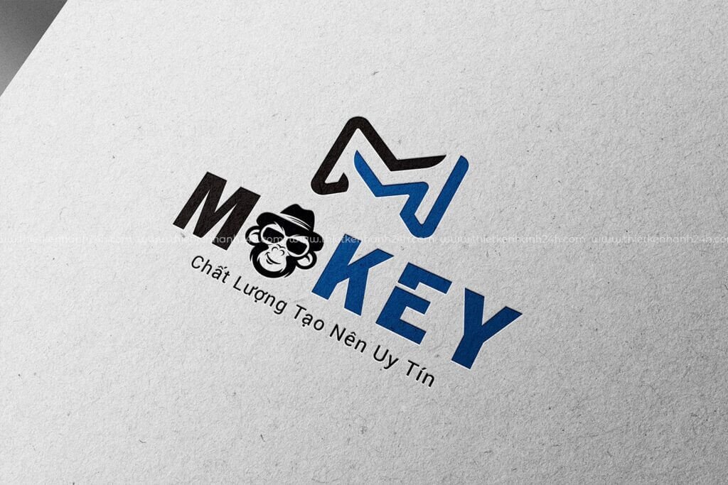 Ứng dụng logo Mokey Golf lên sản phẩm