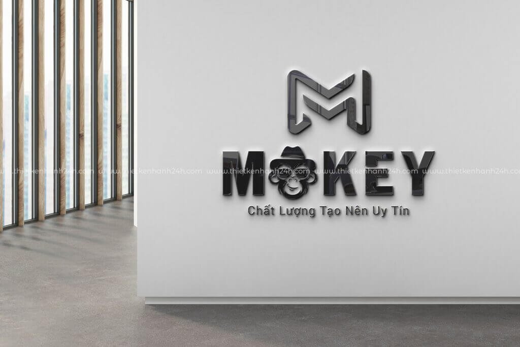 Ứng dụng logo Mokey Golf lên sản phẩm